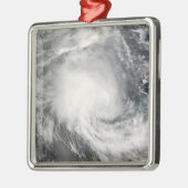 Der tropische Zyklon Nicholas nähert sich Australi Ornament Aus Metall (Links)