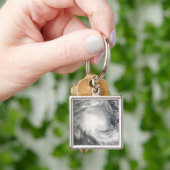 Der tropische Zyklon Nicholas nähert sich Australi Schlüsselanhänger (Hand)