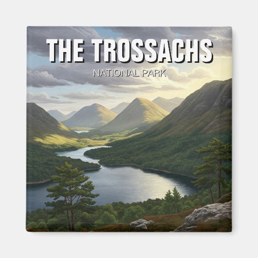 Der Trossacher Nationalpark Schottland Travel Magnet (Vorne)
