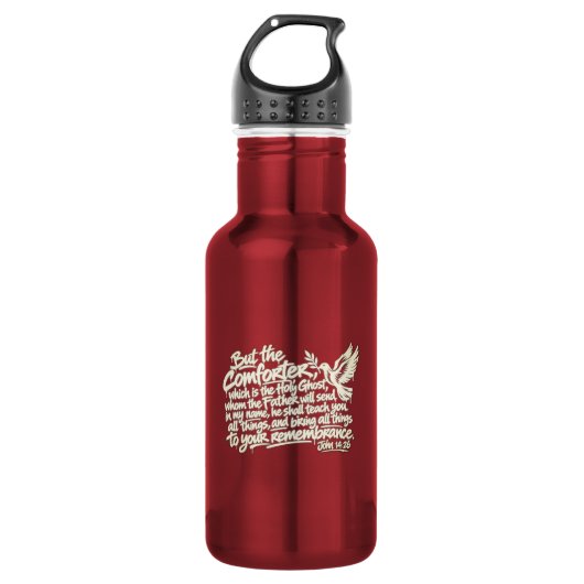 Der Tröster Edelstahlflasche (Vorderseite)
