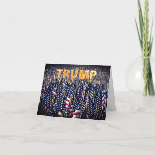 Der Trump  Feiertagskarte