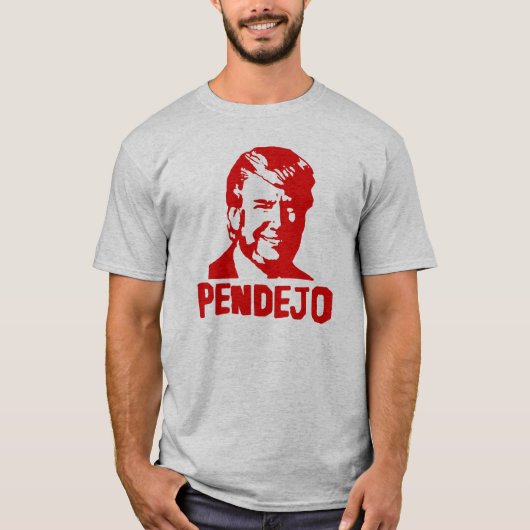 Der Trumpf der Männer ist zum Kotzen "Pendejo" T - T-Shirt (Vorderseite)