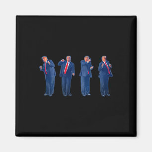 Der Trumpty-Tanz Trump-Tanz 4. Juli  Magnet