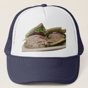 Der Truthahn-Sandwich-Hut Truckerkappe