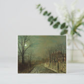 Der Trysting Tree von John Atkinson Grimshaw Postkarte (Stehend Vorderseite)