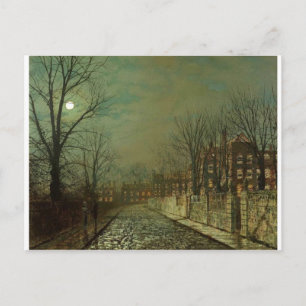 Der Trysting Tree von John Atkinson Grimshaw Postkarte