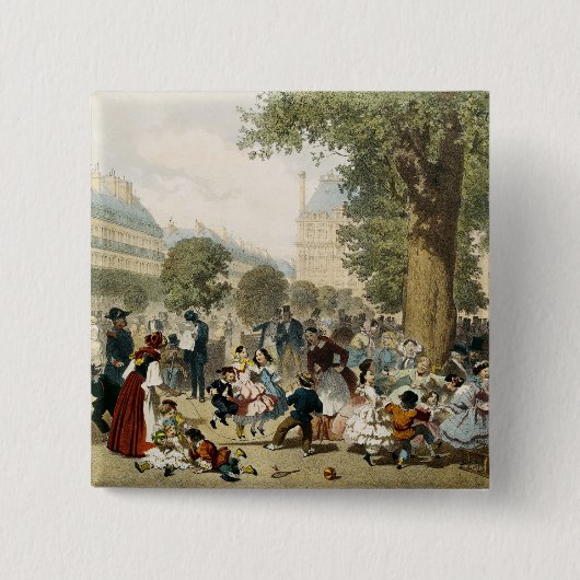 Der Tuileries, 1856 Button (Vorderseite)