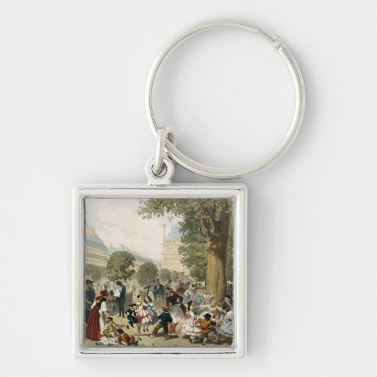 Der Tuileries, 1856 Schlüsselanhänger (Vorne)