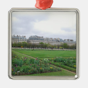 Der Tuileries Garten, Paris Frankreich Ornament Aus Metall