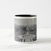 Der Tuileries Garten Zweifarbige Tasse (Mittel)