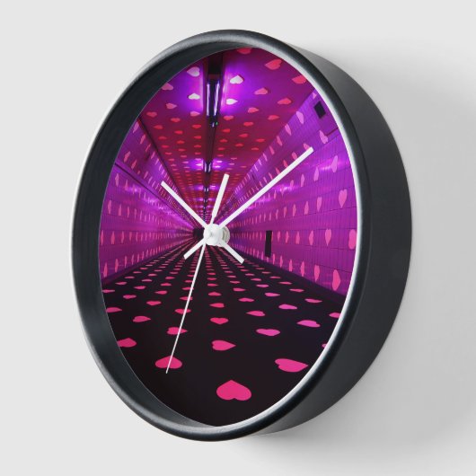 Der Tunnel der Liebe Uhr (Winkel)