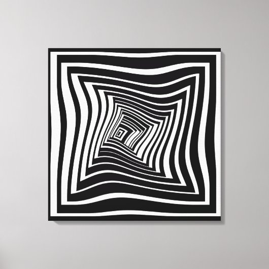 Der Tunnel Leinwanddruck (Vorderseite)