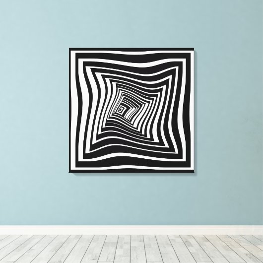 Der Tunnel Leinwanddruck (Insitu (Holzboden))