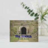 Der Tunnel North Bend Washington Postkarte (Stehend Vorderseite)