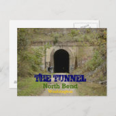 Der Tunnel North Bend Washington Postkarte (Vorne/Hinten)