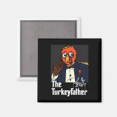 Der türkische Erntedank Day Fun Meme Fall A Magnet (Vorderseite/Rückseite)