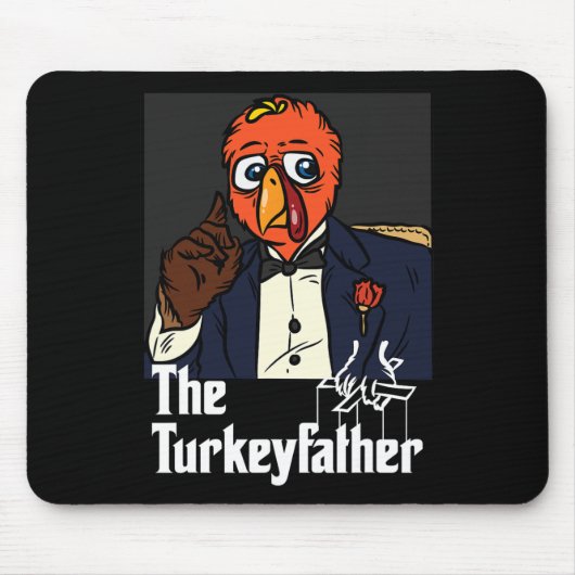 Der türkische Erntedank Day Fun Meme Fall A Mousepad (Vorne)