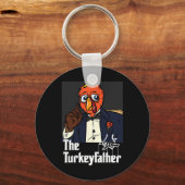 Der türkische Erntedank Day Fun Meme Fall A Schlüsselanhänger (Vorderseite)