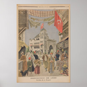 Der türkische Pavillon im Universellen Poster