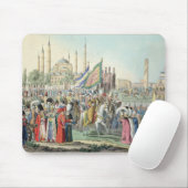Der türkische Sultan, der seine Janissaries Mousepad (Mit Mouse)