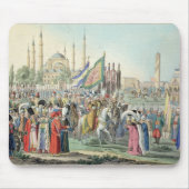 Der türkische Sultan, der seine Janissaries Mousepad (Vorne)