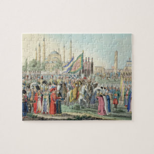 Der türkische Sultan, der seine Janissaries Puzzle