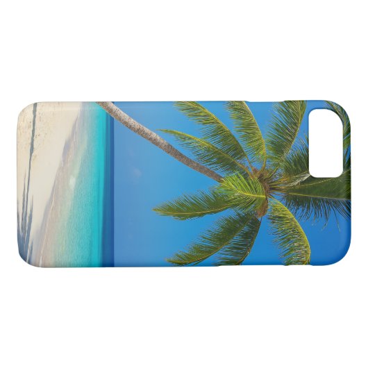 Der türkisfarbene Sand des Tropical Beach Case-Mate iPhone Hülle (Rückseite (Horizontal))