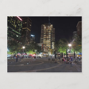 Der Turm am PNC Plaza bei Nacht Postkarte