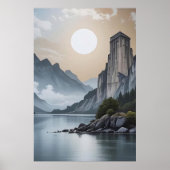 Der Turm der ewigen Stille Poster (Vorne)