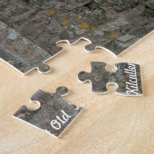 Der Turm in Old Kilcullen. Weihnachtsgrüße Puzzle (Seite)