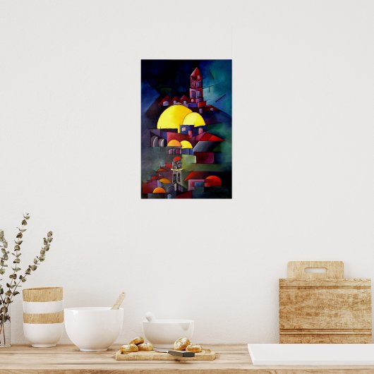 Der Turm Poster (Küche)