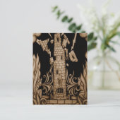 Der Turm Postkarte (Stehend Vorderseite)