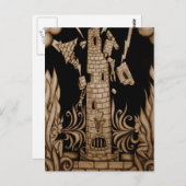 Der Turm Postkarte (Vorne/Hinten)
