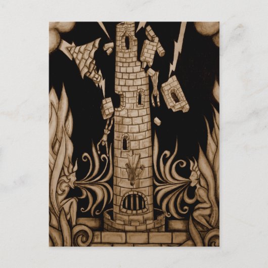 Der Turm Postkarte (Vorderseite)