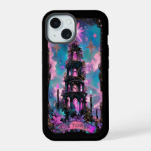 Der Turm Tarot Karte Witchy Vibes iPhone-Hülle