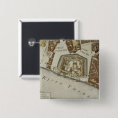 Der Turm und das St. Catherine, Detail des Turms Button (Vorne & Hinten)