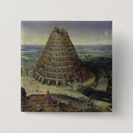 Der Turm von Babel, 1594 Button (Vorderseite)