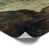 Der Turm von Babel, 1594 Poster (Ecke)