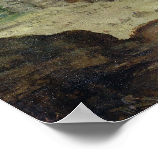 Der Turm von Babel, 1594 Poster (Ecke)