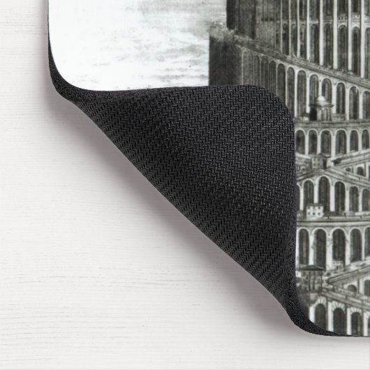 Der Turm von Babel, 1679 Mousepad (Ecke)