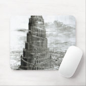 Der Turm von Babel, 1679 Mousepad (Mit Mouse)