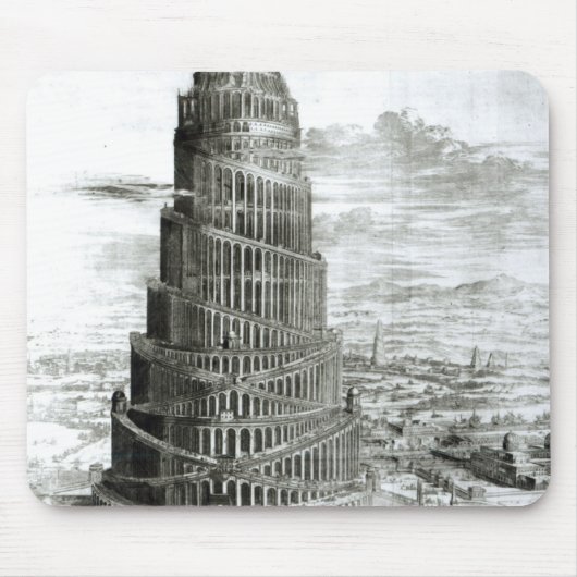 Der Turm von Babel, 1679 Mousepad (Vorne)
