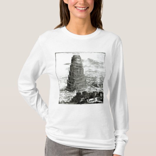 Der Turm von Babel, 1679 T-Shirt (Vorderseite)