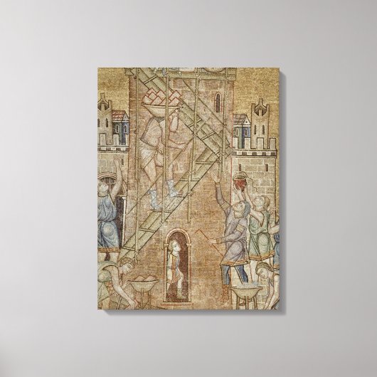 Der Turm von Babel, aus dem Atrium Leinwanddruck (Vorderseite)