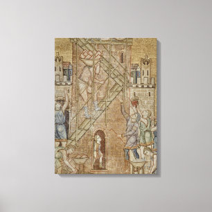 Der Turm von Babel, aus dem Atrium Leinwanddruck