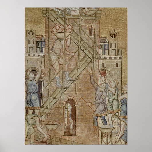 Der Turm von Babel, aus dem Atrium Poster (Vorne)