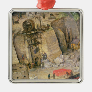 Der Turm von Babel Ornament Aus Metall
