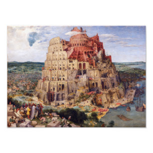 Der Turm von Babel Pieter Bruegel der Ältere Fotodruck