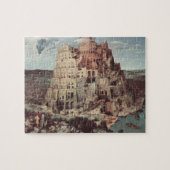Der Turm von Babel - Pieter Bruegel der Ältere Puzzle (Horizontal)
