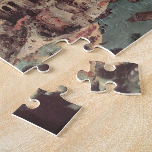 Der Turm von Babel - Pieter Bruegel der Ältere Puzzle (Seite)